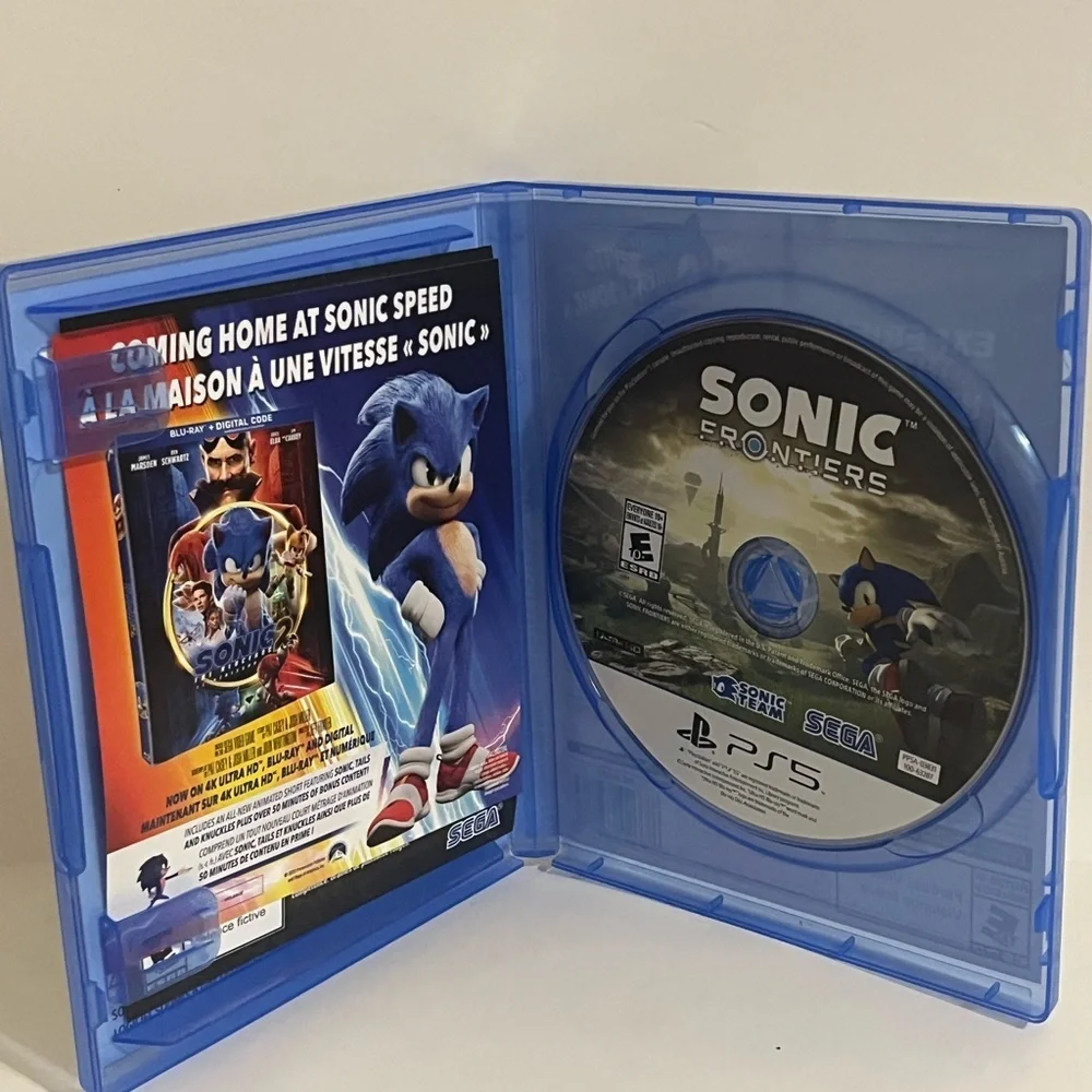Sonic Frontiers for PS5- Used once